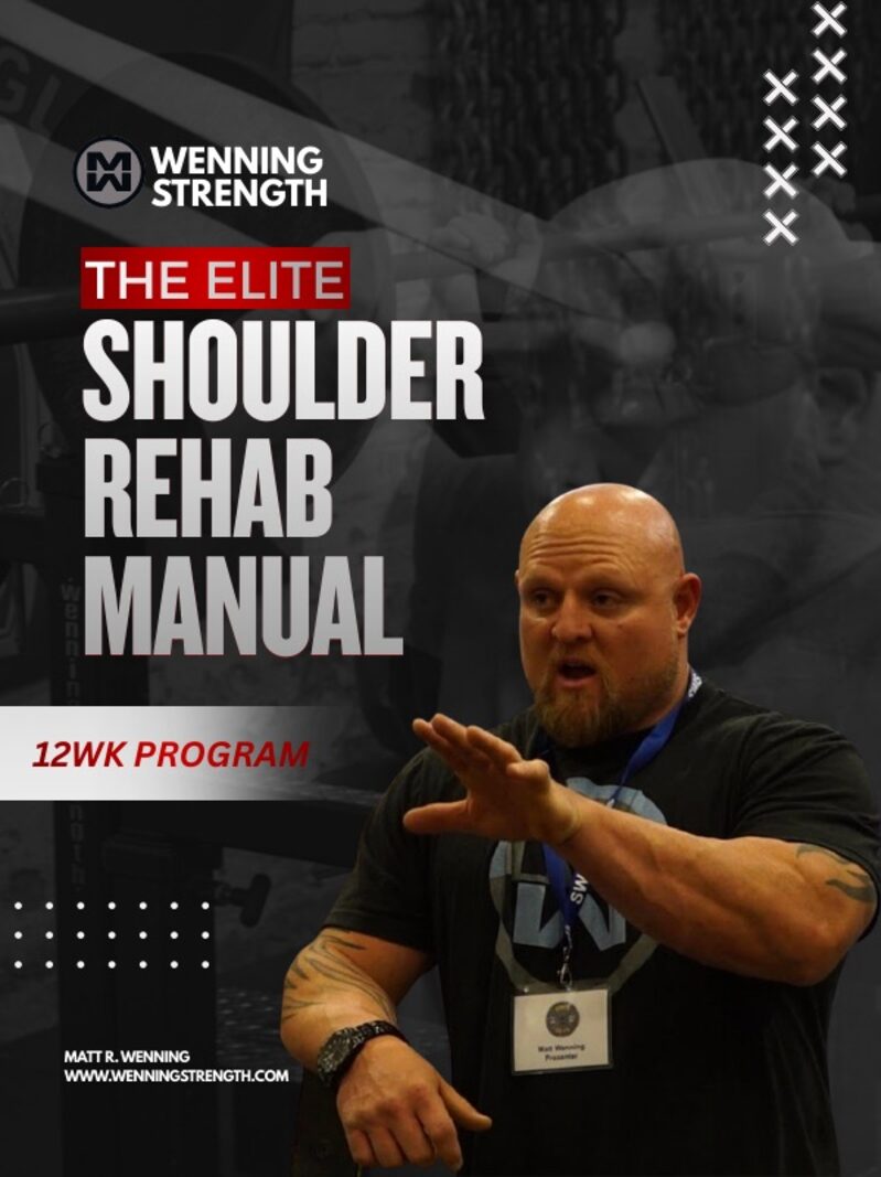 The Elite Shoulder Rehab Program