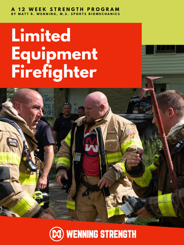Limited Equipment Firefighter Manual Cover